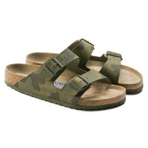 Birkenstock Olive Camouflage Sandals Arizona